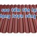 Tại sao tấm tôn lợp lại có dạng lượn sóng
