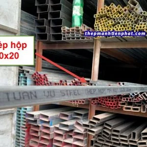 Thép hộp 10x20