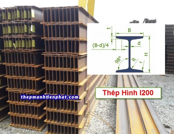 Thông số thép hình i200