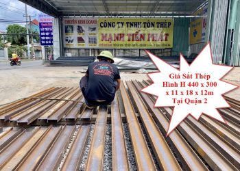 Giá Sắt Thép Hình H 440 x 300 x 11 x 18 x 12m Tại Quận 2