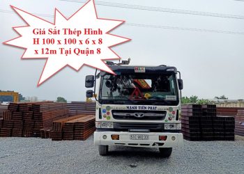 Giá Sắt Thép Hình H 100 x 100 x 6 x 8 x 12m Tại Quận 8