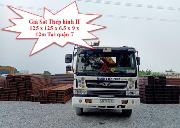Giá Sắt Thép Hình H 125 x 125 x 6.5 x 9 x 12m Tại Quận 7
