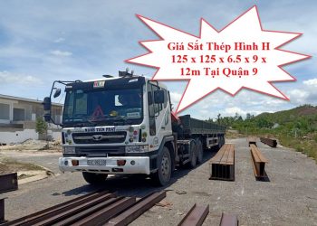 Giá Sắt Thép Hình H 125 x 125 x 6.5 x 9 x 12m Tại Quận 9