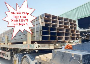 Giá Sắt Thép Hộp Chữ Nhật 125x75 Tại Quận 5