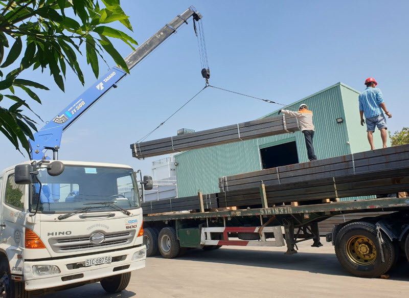 Giá sắt thép hình hộp quận 1