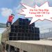 Giá Sắt Thép Hộp Vuông 100×100 Tại Quận 1