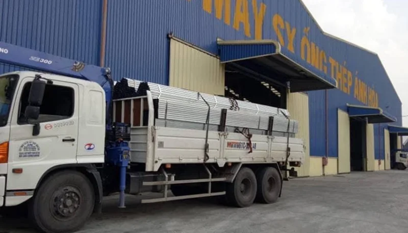 Nhà máy thép hộp Ánh Hòa