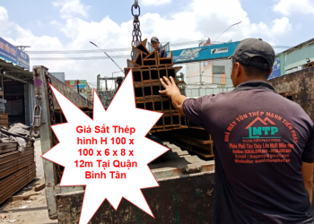 Giá Sắt Thép hình H 100 x 100 x 6 x 8 x 12m Tại Quận Bình Tân
