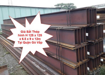Giá Sắt Thép hình H 125 x 125 x 6.5 x 9 x 12m Tại Quận Gò Vấp