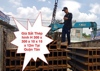 Giá Sắt Thép hình H 300 x 300 x 10 x 15 x 12m Tại Quận Tân Bình
