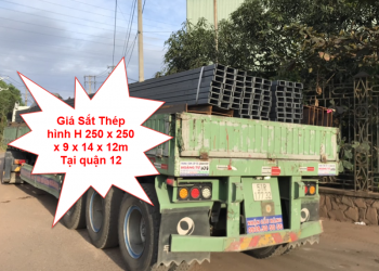 Giá Sắt Thép hình H 250 x 250 x 9 x 14 x 12m Tại quận 12