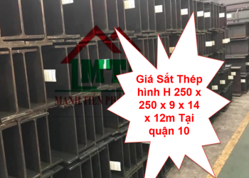 Giá Sắt Thép hình H 250 x 250 x 9 x 14 x 12m Tại quận 10