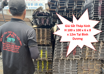 Giá Sắt Thép hình H 100 x 100 x 6 x 8 x 12m Tại Bình Dương
