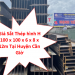 Giá Sắt Thép hình H 100 x 100 x 6 x 8 x 12m Tại Huyện Cần Giờ