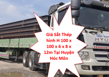Giá Sắt Thép hình H 100 x 100 x 6 x 8 x 12m Tại Huyện Hóc Môn