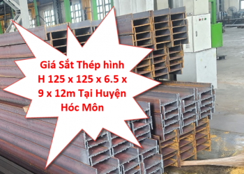 Giá Sắt Thép hình H 125 x 125 x 6.5 x 9 x 12m Tại Huyện Hóc Môn