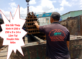 Giá Sắt Thép hình H 250 x 250 x 9 x 14 x 12m Tại Huyện Hóc Môn
