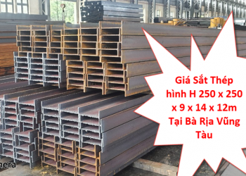 Giá Sắt Thép hình H 250 x 250 x 9 x 14 x 12m Tại Bà Rịa Vũng Tàu