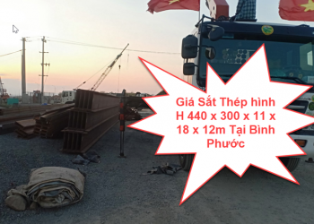 Giá Sắt Thép hình H 440 x 300 x 11 x 18 x 12m Tại Bình Phước