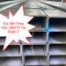 Giá Sắt Thép Hộp 150×75 Tại Quận 7