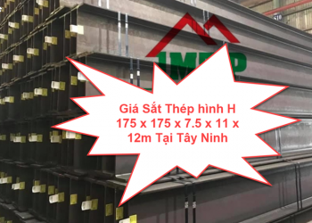 Giá Sắt Thép hình H 175 x 175 x 7.5 x 11 x 12m Tại Tây Ninh