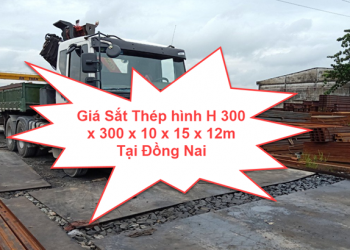 Giá Sắt Thép hình H 300 x 300 x 10 x 15 x 12m Tại Đồng Nai