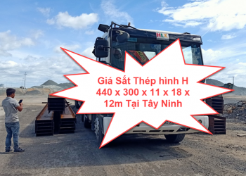 Giá Sắt Thép hình H 440 x 300 x 11 x 18 x 12m Tại Tây Ninh