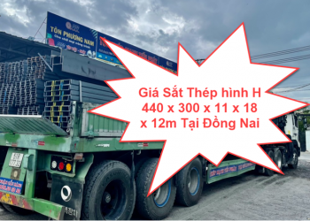 Giá Sắt Thép hình H 440 x 300 x 11 x 18 x 12m Tại Đồng Nai