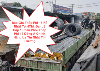 Báo Giá Thép Phi 18 Rẻ Nhất Tp.HCM. Đại Lý Cấp 1 Phân Phối Thép Phi 18 Đông Á Chính Hãng Uy Tín Nhất Thị Trường