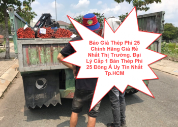Báo Giá Thép Phi 25 Chính Hãng Giá Rẻ Nhất Thị Trường. Đại Lý Cấp 1 Bán Thép Phi 25 Đông Á Uy Tín Nhất Tp.HCM
