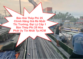Báo Giá Thép Phi 25 Chính Hãng Giá Rẻ Nhất Thị Trường. Đại Lý Cấp 1 Bán Thép Phi 25 Hòa Phát Uy Tín Nhất Tp.HCM