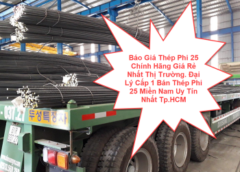 Báo Giá Thép Phi 25 Chính Hãng Giá Rẻ Nhất Thị Trường. Đại Lý Cấp 1 Bán Thép Phi 25 Miền Nam Uy Tín Nhất Tp.HCM
