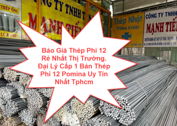 Báo Giá Thép Phi 12 Rẻ Nhất Thị Trường. Đại Lý Cấp 1 Bán Thép Phi 12 Pomina Uy Tín Nhất Tphcm