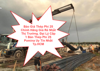 Báo Giá Thép Phi 25 Chính Hãng Giá Rẻ Nhất Thị Trường. Đại Lý Cấp 1 Bán Thép Phi 25 Pomina Uy Tín Nhất Tp.HCM