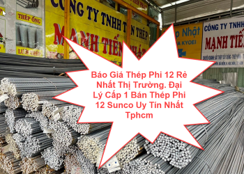 Báo Giá Thép Phi 12 Rẻ Nhất Thị Trường. Đại Lý Cấp 1 Bán Thép Phi 12 Sunco Uy Tín Nhất Tphcm