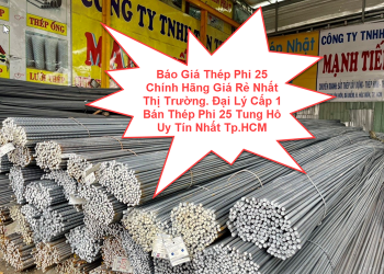 Báo Giá Thép Phi 25 Chính Hãng Giá Rẻ Nhất Thị Trường. Đại Lý Cấp 1 Bán Thép Phi 25 Tung Hô Uy Tín Nhất Tp.HCM