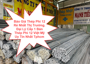 Báo Giá Thép Phi 12 Rẻ Nhất Thị Trường. Đại Lý Cấp 1 Bán Thép Phi 12 Việt Mỹ Uy Tín Nhất Tphcm