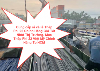 Cung cấp sỉ và lẻ Thép Phi 22 Chính Hãng Giá Tốt Nhất Thị Trường. Mua Thép Phi 22 Việt Mỹ Chính Hãng Tp.HCM