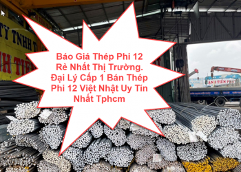 Báo Giá Thép Phi 12 Rẻ Nhất Thị Trường. Đại Lý Cấp 1 Bán Thép Phi 12 Việt Nhật Uy Tín Nhất Tphcm