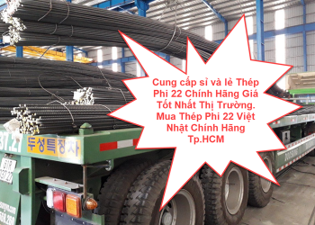 Cung cấp sỉ và lẻ Thép Phi 22 Chính Hãng Giá Tốt Nhất Thị Trường. Mua Thép Phi 22 Việt Nhật Chính Hãng Tp.HCM
