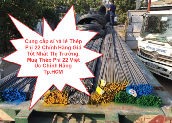 Cung cấp sỉ và lẻ Thép Phi 22 Chính Hãng Giá Tốt Nhất Thị Trường. Mua Thép Phi 22 Việt Úc Chính Hãng Tp.HCM