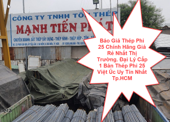 Báo Giá Thép Phi 25 Chính Hãng Giá Rẻ Nhất Thị Trường. Đại Lý Cấp 1 Bán Thép Phi 25 Việt Úc Uy Tín Nhất Tp.HCM