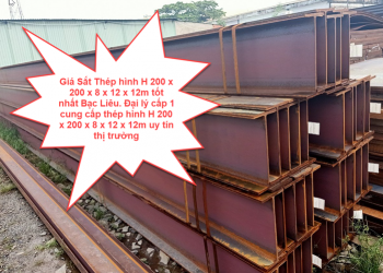 Giá Sắt Thép hình H 200 x 200 x 8 x 12 x 12m tốt nhất Bạc Liêu. Đại lý cấp 1 cung cấp thép hình H 200 x 200 x 8 x 12 x 12m uy tín thị trường