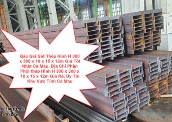 Báo Giá Sắt Thép Hình H 300 x 300 x 10 x 15 x 12m Giá Tốt Nhất Cà Mau. Địa Chỉ Phân Phối thép Hình H 300 x 300 x 10 x 15 x 12m Giá Rẻ, Uy Tín Khu Vực Tỉnh Cà Mau