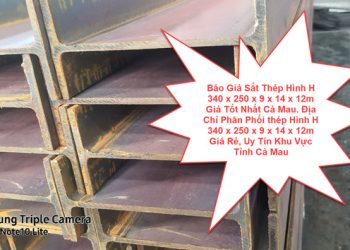 Báo Giá Sắt Thép Hình H 340 x 250 x 9 x 14 x 12m Giá Tốt Nhất Cà Mau. Địa Chỉ Phân Phối thép Hình H 340 x 250 x 9 x 14 x 12m Giá Rẻ, Uy Tín Khu Vực Tỉnh Cà Mau