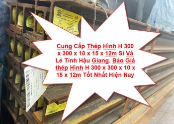 Cung Cấp Thép Hình H 300 x 300 x 10 x 15 x 12m Sỉ Và Lẻ Tỉnh Hậu Giang. Báo Giá thép Hình H 300 x 300 x 10 x 15 x 12m Tốt Nhất Hiện Nay