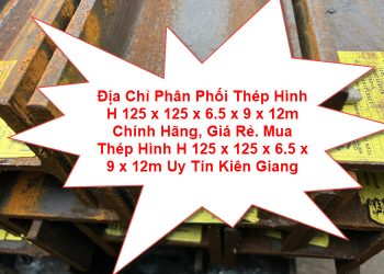 Địa Chỉ Phân Phối Thép Hình H 125 x 125 x 6.5 x 9 x 12m Chính Hãng, Giá Rẻ. Mua Thép Hình H 125 x 125 x 6.5 x 9 x 12m Uy Tín Kiên Giang