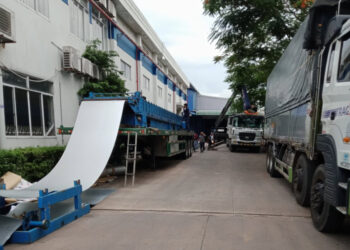 Giá tôn lợp nhà xưởng phương nam cán tại công trình