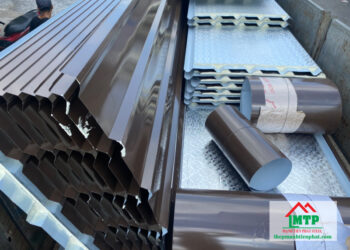 giá tôn lạnh mạ màu nâu đất Phương Nam