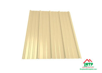 Giá tôn lạnh mạ màu vàng kem Đông Á